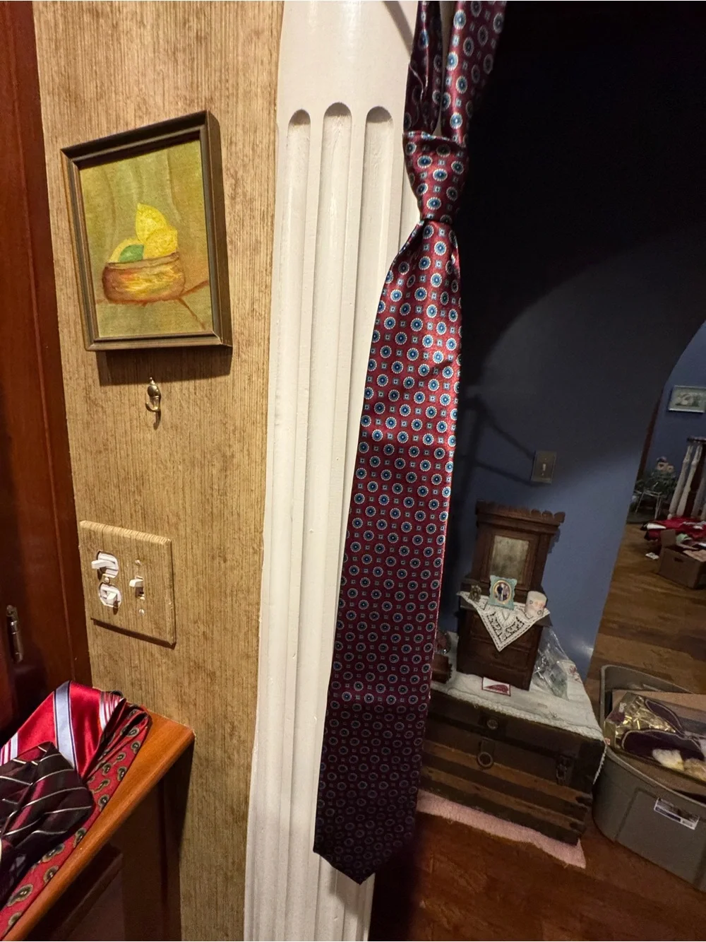 Men's Ties. Hilfiger, Beene, Van Heusen, and Andhurst- Four Ties